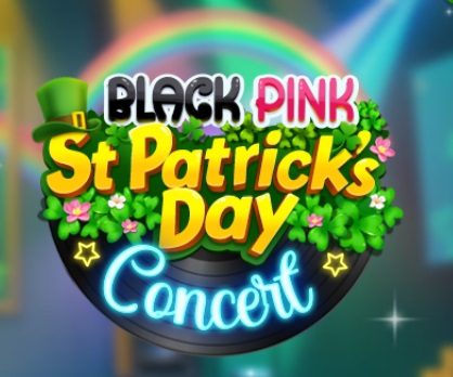 Leikur Black Pink St. Patricks Day tónleikar  á netinu