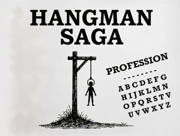 Leikur Hangman Saga  á netinu