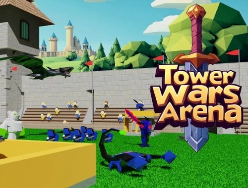 Leikur Tower Wars Arena  á netinu