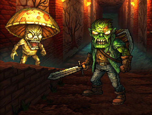 Leikur Monster Slayer sameinast og lifa af  á netinu