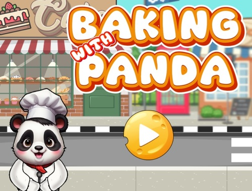 Leikur Bakstur með Panda  á netinu