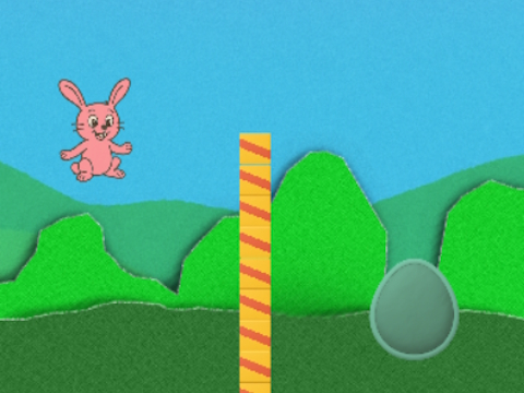 Leikur Bunny Jumpy  á netinu
