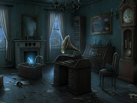 Leikur Spooky Shack flýja  á netinu