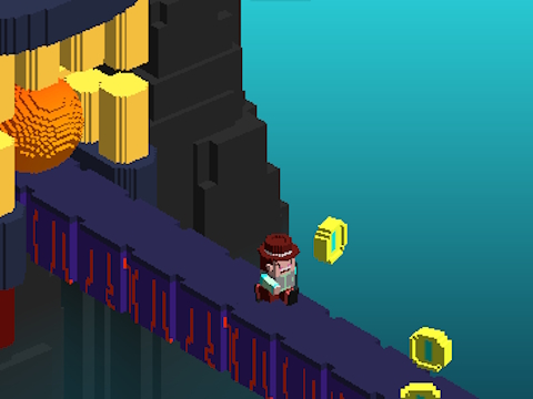 Leikur Pixel flýja  á netinu