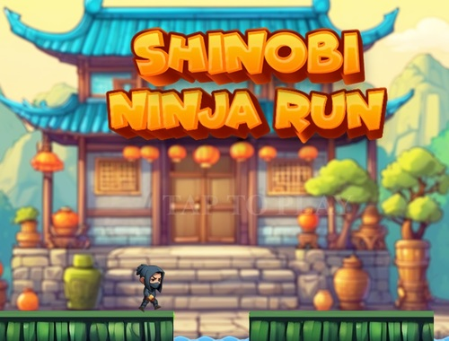 Leikur Shinobi Ninja Run  á netinu