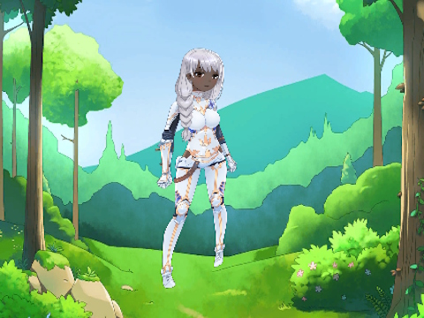 Leikur Fantasy anime klæða sig upp  á netinu
