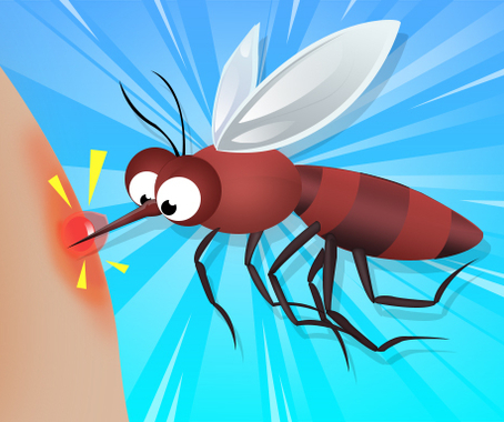 Leikur Mosquito Bite 3d  á netinu