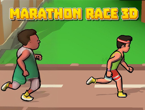 Leikur Marathon Race 3d  á netinu