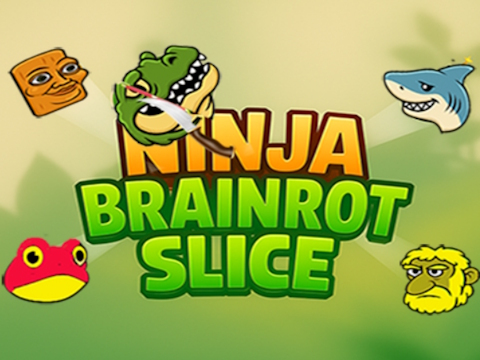 Leikur Ninja Brainrot sneið  á netinu