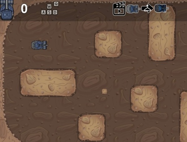 Leikur 2Player Tanks of War  á netinu