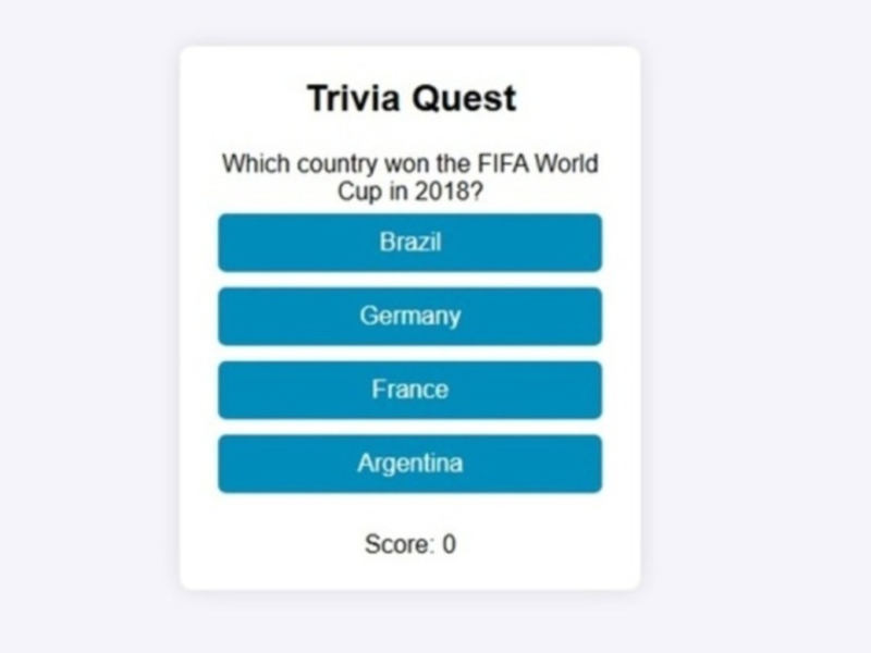 Leikur Trivia leit  á netinu