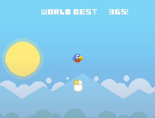 Leikur Flappy flug  á netinu