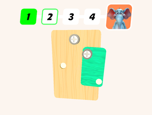 Leikur Beast Uncaged: Screw Puzzle  á netinu