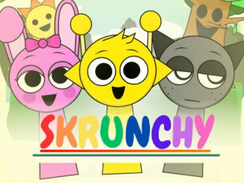 Leikur Sprunki Skrunchy  á netinu