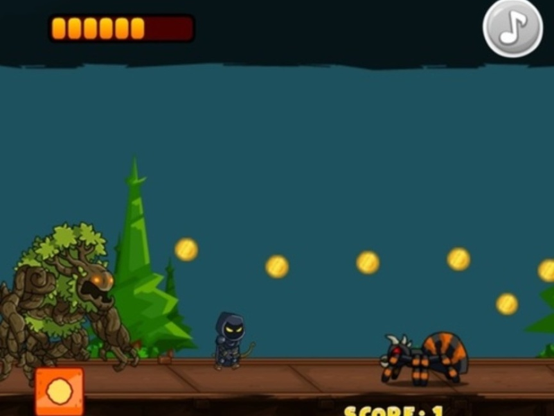 Leikur Warriors vs Monster  á netinu