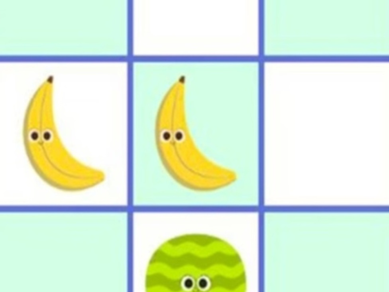 Leikur Safaríkur tic tac toe bardaga  á netinu