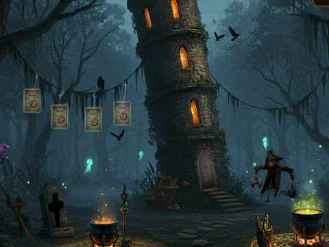 Leikur Arcane Witch1 flýja  á netinu
