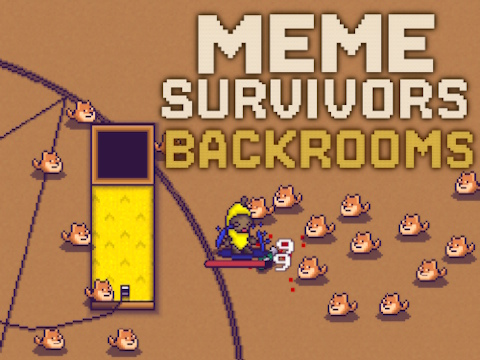 Leikur Meme Survivors: Backrooms  á netinu