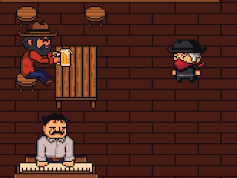 Leikur Cowboy Shooter: Bottle Challenge  á netinu