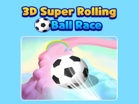 Leikur 3D Super Rolling Ball Race  á netinu