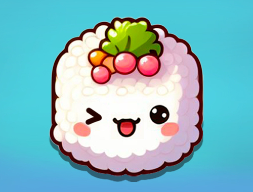 Leikur Popping sushi  á netinu