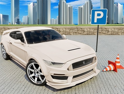 Leikur Bílahermi 3d  á netinu