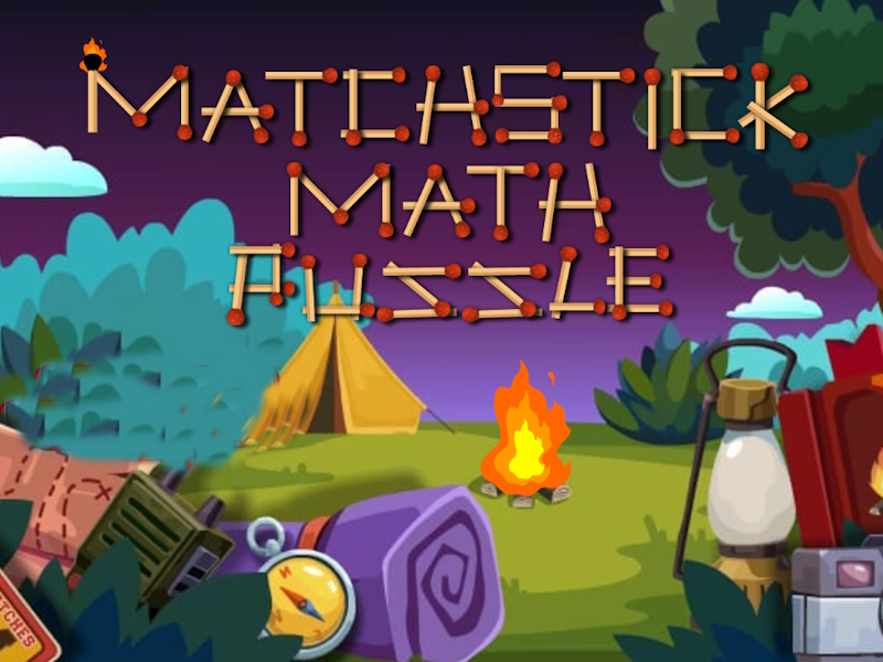 Leikur Matchstick Math Puzzle á netinu
