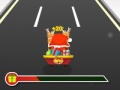 Leikur Crazy Santa Racer  á netinu