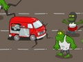 Leikur Zombie gnýr á netinu