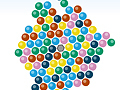 Leikur Bubble Spinner  á netinu