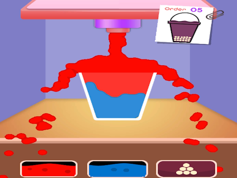 Leikur Bubble Tea Mixing Game á netinu