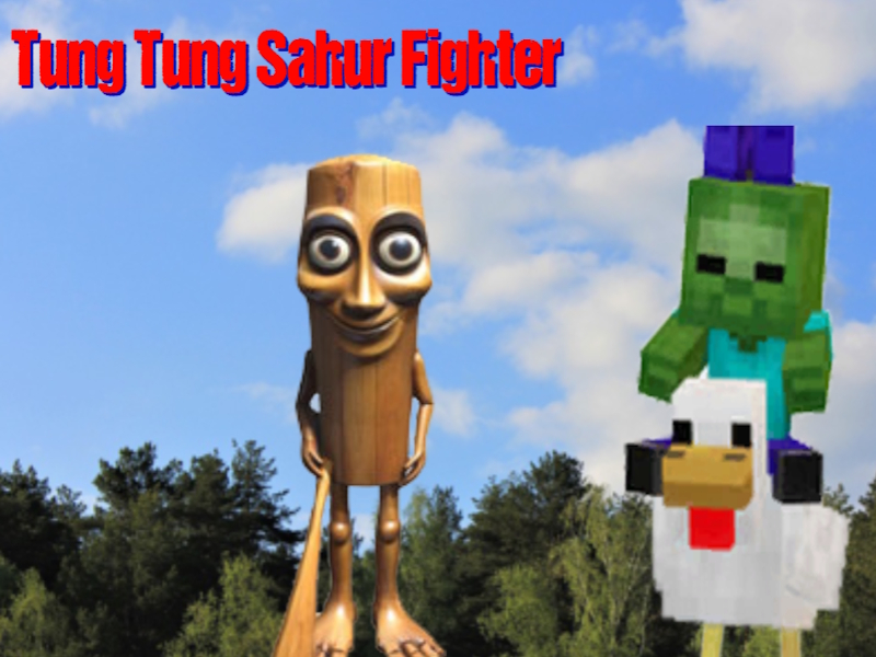 Leikur Tung Tung Sahur bardagamaður á netinu