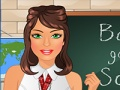 Leikur Barbie fer í skólann makeover  á netinu