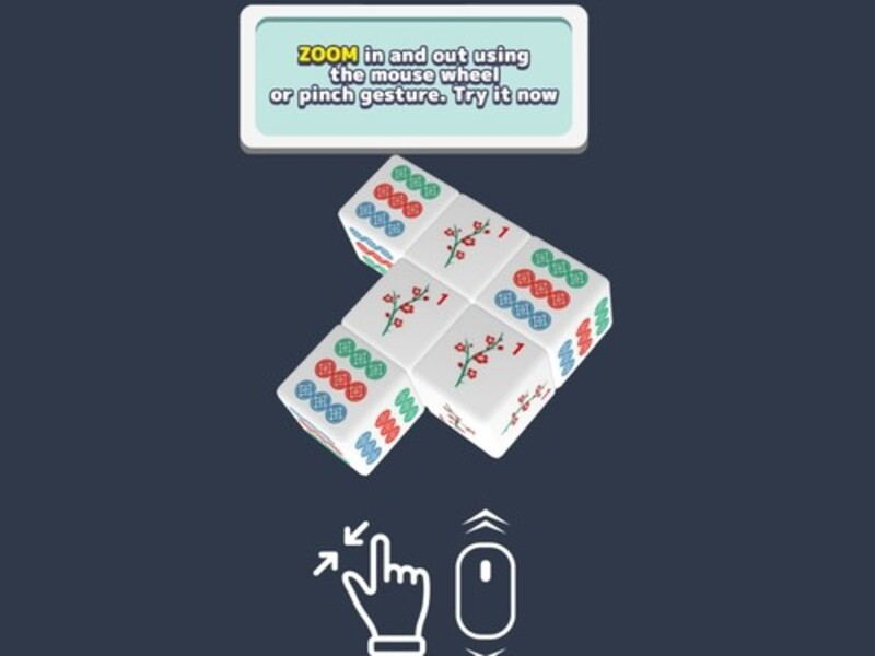 Leikur Mahjong 3D viðureign á netinu