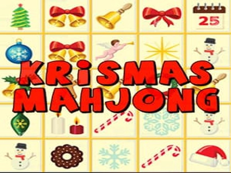 Leikur Kris-Mas Mahjong á netinu
