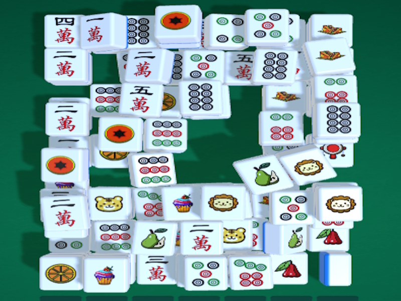 Leikur Mahjong stafla á netinu