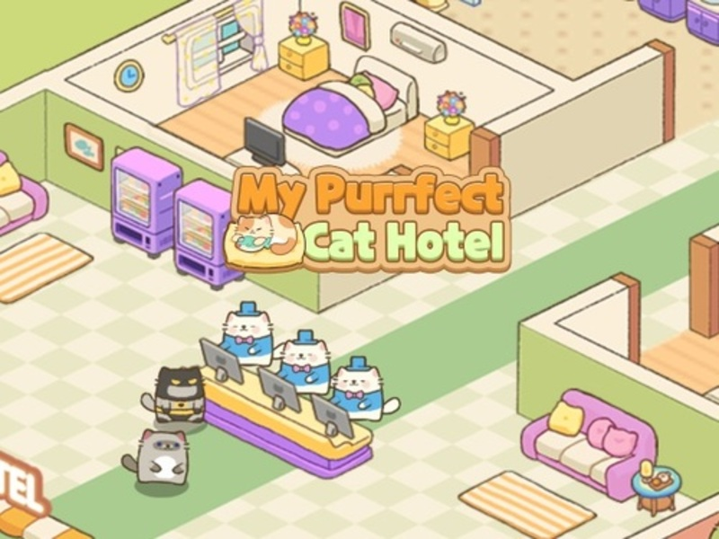 Leikur Purrfect Cat Hotel mitt á netinu