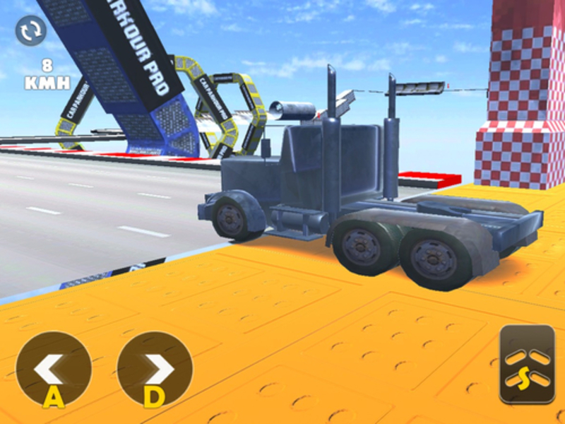 Leikur Truck Simulator Stunt Extreme á netinu