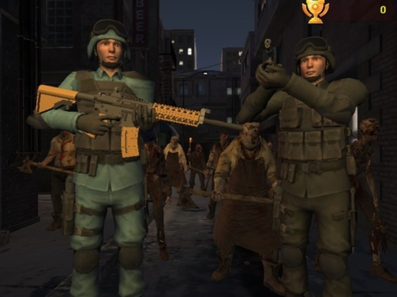 Leikur Zombie faraldur á netinu