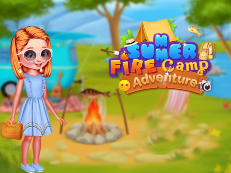 Leikur Sumar Firecamp Adventure á netinu