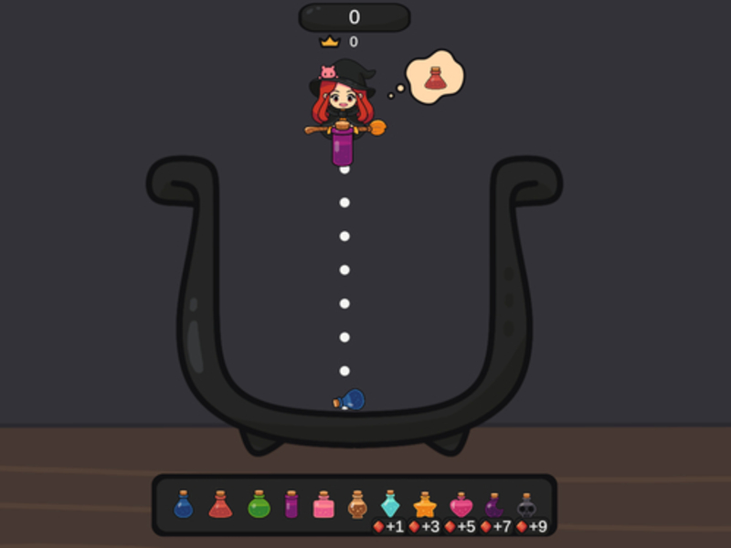 Leikur Potion sameinast norn á netinu