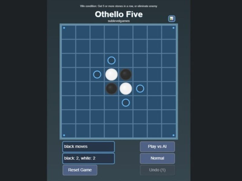 Leikur Othello fimm á netinu