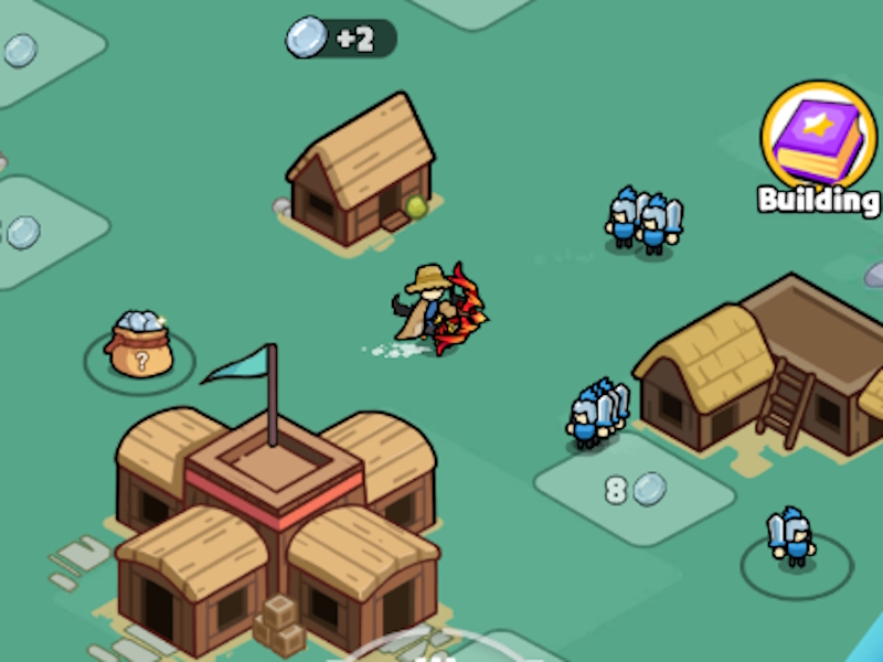 Leikur Little Hero Knight á netinu