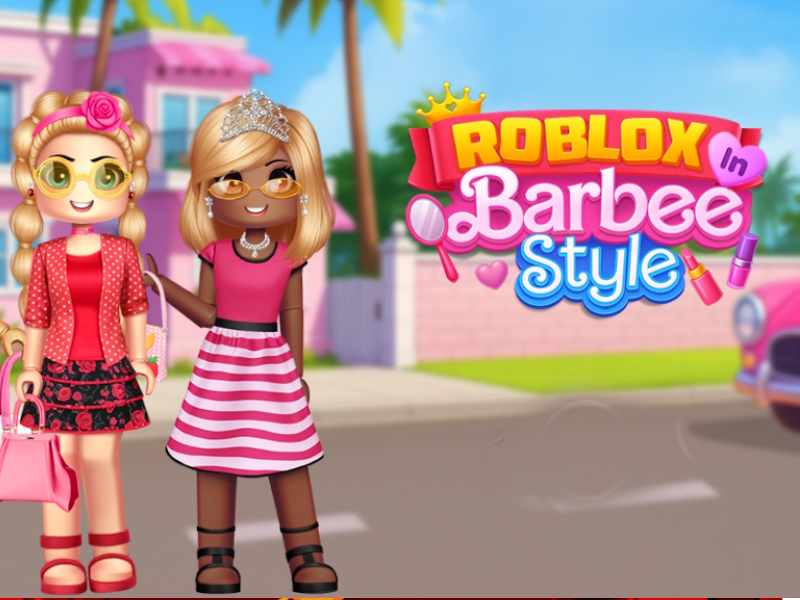 Leikur Roblox í Barbie stíl á netinu