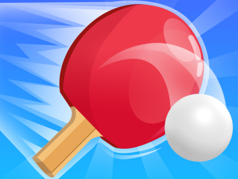 Leikur Ping pong bardaga borðtennis á netinu