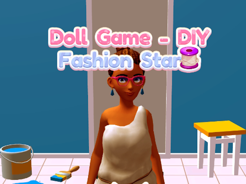 Leikur Doll leikur- DIY tískustjarna á netinu