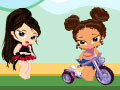 Leikur Bratz babyz: verslunarmiðstöð skrið  á netinu
