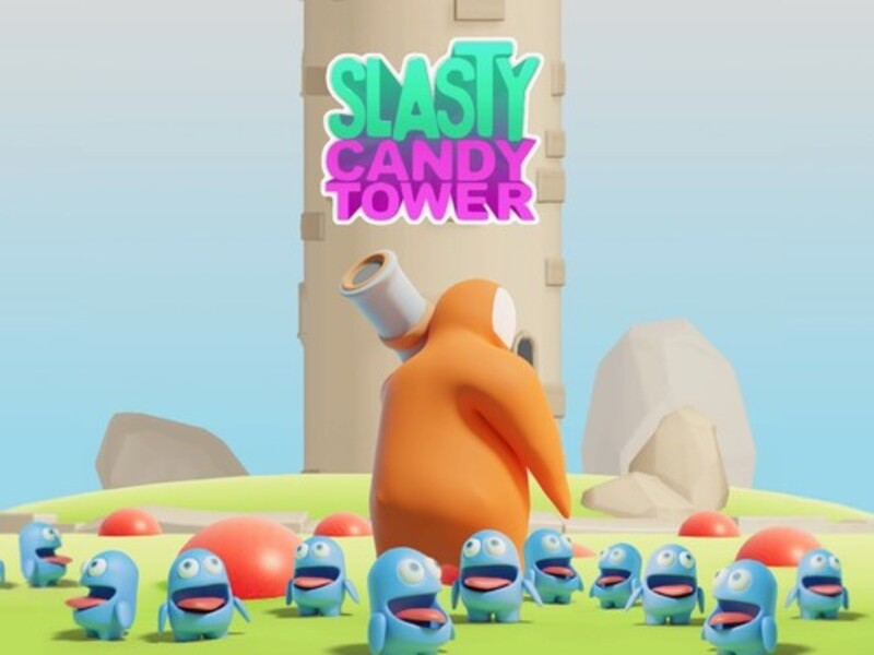 Leikur Slasty Candy Tower á netinu