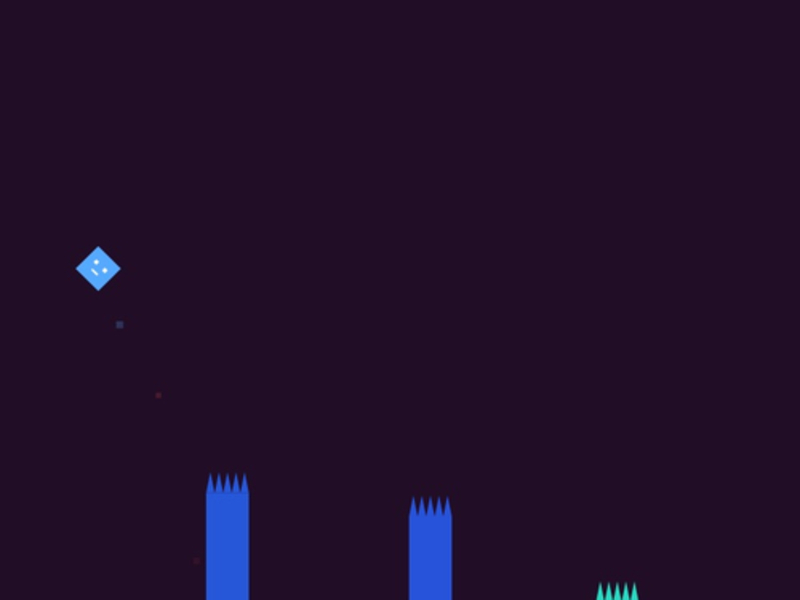 Leikur Rúmfræði Dash Neon Rush á netinu