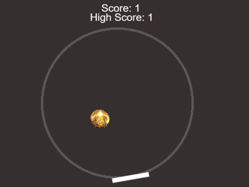 Leikur Disco Bounce Retro Paddle Game á netinu